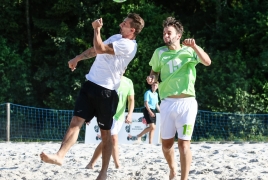 Oberschleißheim, Deutschland, 13.07.2018:Beachsoccer, B2BEACHSOCCER MünchenFoto: Christian Riedel / fotografie-riedel.net