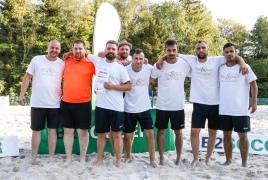 Oberschleißheim, Deutschland, 13.07.2018:Beachsoccer, B2BEACHSOCCER MünchenFoto: Christian Riedel / fotografie-riedel.net