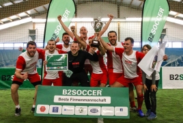 Erding, Deutschland, 23.02.2019:
Fußball, INDOOR B2SOCCER Erding

Foto: Christian Riedel / fotografie-riedel.net