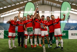 Erding, Deutschland, 23.02.2019:
Fußball, INDOOR B2SOCCER Erding

Foto: Christian Riedel / fotografie-riedel.net