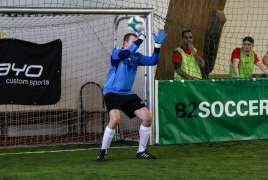 Erding, Deutschland, 23.02.2019:
Fußball, INDOOR B2SOCCER Erding

Foto: Christian Riedel / fotografie-riedel.net