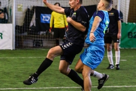 Erding, Deutschland, 23.02.2019:
Fußball, INDOOR B2SOCCER Erding

Foto: Christian Riedel / fotografie-riedel.net