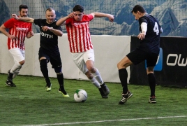 Erding, Deutschland, 23.02.2019:
Fußball, INDOOR B2SOCCER Erding

Foto: Christian Riedel / fotografie-riedel.net