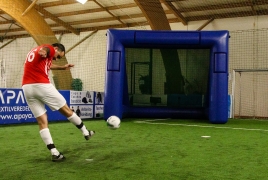 Erding, Deutschland, 23.02.2019:
Fußball, INDOOR B2SOCCER Erding

Foto: Christian Riedel / fotografie-riedel.net