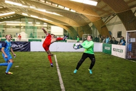 Erding, Deutschland, 23.02.2019:
Fußball, INDOOR B2SOCCER Erding

Foto: Christian Riedel / fotografie-riedel.net