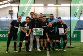 Erding, Deutschland, 23.02.2019:
Fußball, INDOOR B2SOCCER Erding

Foto: Christian Riedel / fotografie-riedel.net