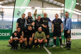 Erding, Deutschland, 23.02.2019:
Fußball, INDOOR B2SOCCER Erding

Foto: Christian Riedel / fotografie-riedel.net