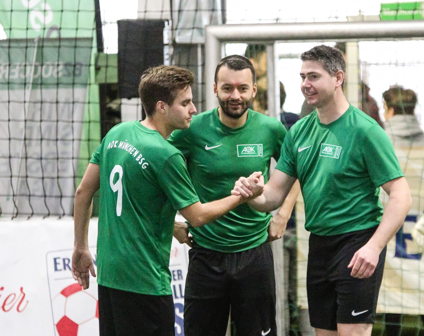 Unterföhring, Deutschland, 27.01.2018: Fußball, INDOOR B2SOCCER München Foto: Christian Riedel / fotografie-riedel.net
