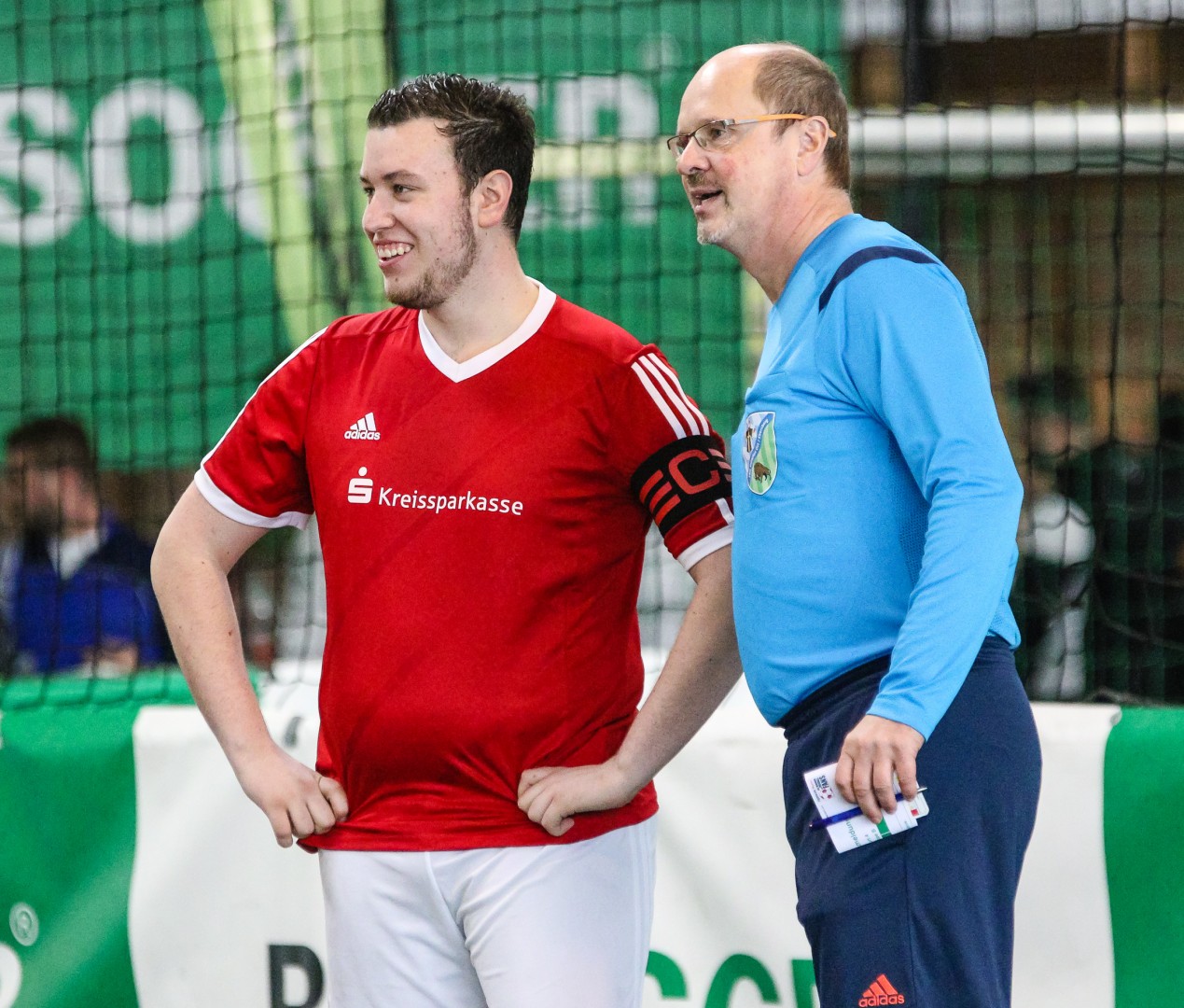 Unterföhring, Deutschland, 27.01.2018: Fußball, INDOOR B2SOCCER München Foto: Christian Riedel / fotografie-riedel.net