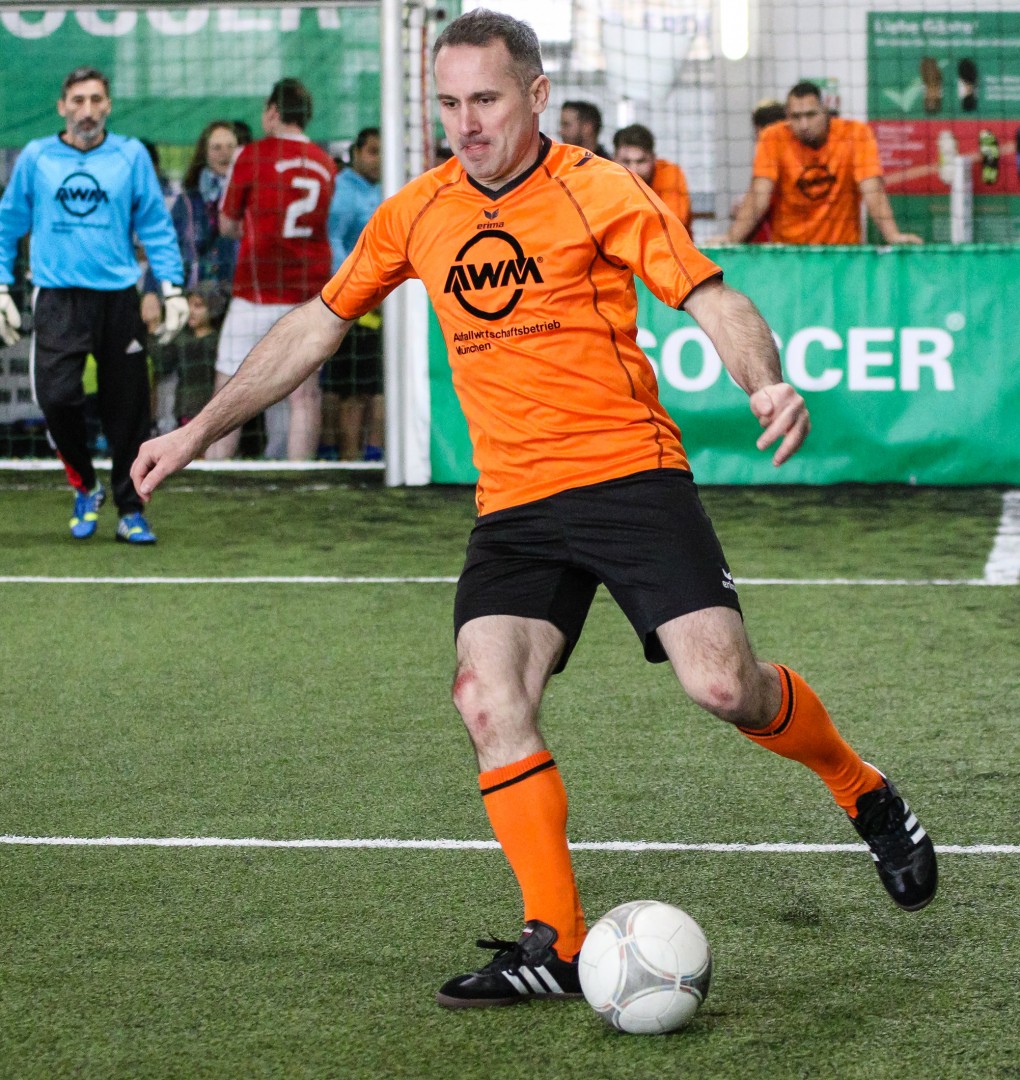 Unterföhring, Deutschland, 27.01.2018: Fußball, INDOOR B2SOCCER München Foto: Christian Riedel / fotografie-riedel.net