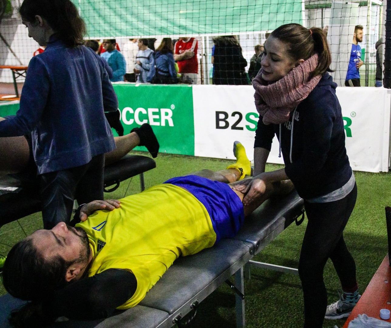 Unterföhring, Deutschland, 27.01.2018: Fußball, INDOOR B2SOCCER München Foto: Christian Riedel / fotografie-riedel.net