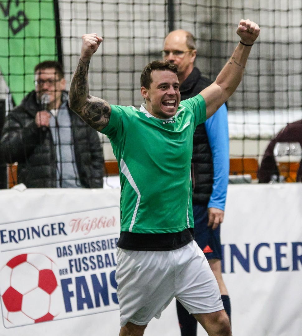 Unterföhring, Deutschland, 27.01.2018: Fußball, INDOOR B2SOCCER München Foto: Christian Riedel / fotografie-riedel.net