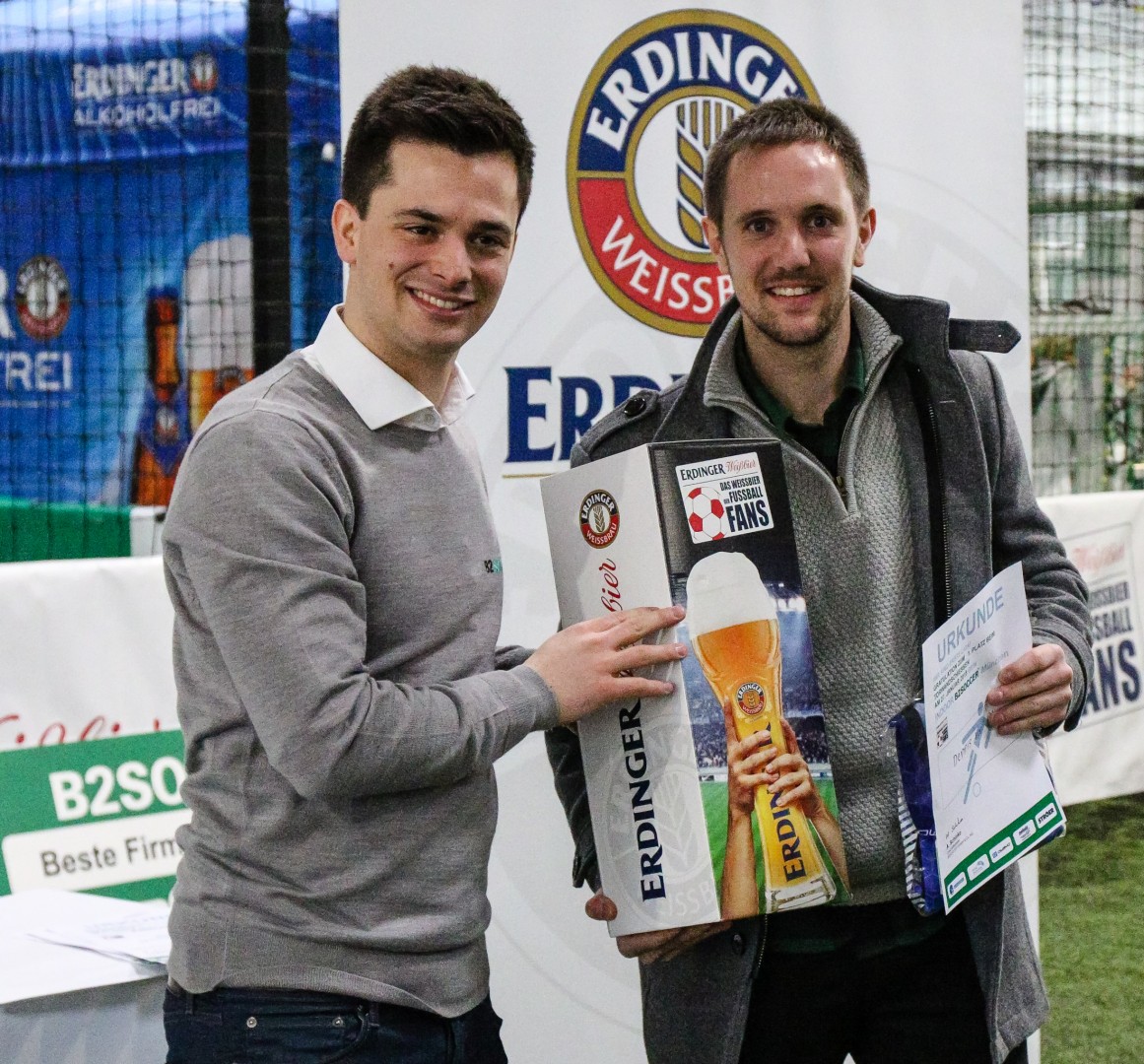Unterföhring, Deutschland, 27.01.2018: Fußball, INDOOR B2SOCCER München Foto: Christian Riedel / fotografie-riedel.net