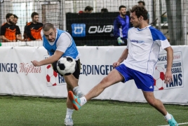 Unterföhring, Deutschland, 27.01.2018: Fußball, INDOOR B2SOCCER München Foto: Christian Riedel / fotografie-riedel.net