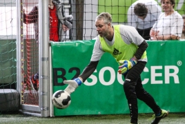 Unterföhring, Deutschland, 27.01.2018: Fußball, INDOOR B2SOCCER München Foto: Christian Riedel / fotografie-riedel.net