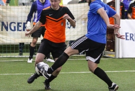 Unterföhring, Deutschland, 27.01.2018: Fußball, INDOOR B2SOCCER München Foto: Christian Riedel / fotografie-riedel.net