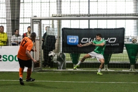 Unterföhring, Deutschland, 27.01.2018: Fußball, INDOOR B2SOCCER München Foto: Christian Riedel / fotografie-riedel.net