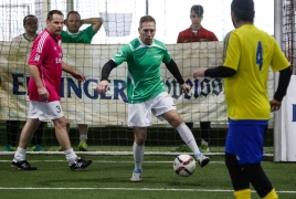 Unterföhring, Deutschland, 27.01.2018: Fußball, INDOOR B2SOCCER München Foto: Christian Riedel / fotografie-riedel.net