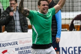 Unterföhring, Deutschland, 27.01.2018: Fußball, INDOOR B2SOCCER München Foto: Christian Riedel / fotografie-riedel.net