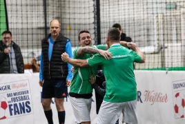 Unterföhring, Deutschland, 27.01.2018: Fußball, INDOOR B2SOCCER München Foto: Christian Riedel / fotografie-riedel.net