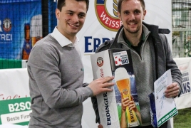 Unterföhring, Deutschland, 27.01.2018: Fußball, INDOOR B2SOCCER München Foto: Christian Riedel / fotografie-riedel.net