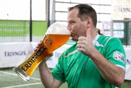 Unterföhring, Deutschland, 27.01.2018: Fußball, INDOOR B2SOCCER München Foto: Christian Riedel / fotografie-riedel.net