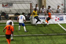 Heimstetten, Deutschland, 25.01.2020:
Fußball, INDOOR B2SOCCER München

Foto: Christian Riedel / fotografie-riedel.net