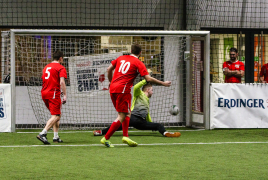 Heimstetten, Deutschland, 25.01.2020:
Fußball, INDOOR B2SOCCER München

Foto: Christian Riedel / fotografie-riedel.net