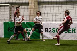 Heimstetten, Deutschland, 25.01.2020:
Fußball, INDOOR B2SOCCER München

Foto: Christian Riedel / fotografie-riedel.net