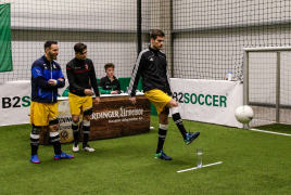 Heimstetten, Deutschland, 25.01.2020:
Fußball, INDOOR B2SOCCER München

Foto: Christian Riedel / fotografie-riedel.net