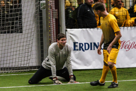 Heimstetten, Deutschland, 25.01.2020:
Fußball, INDOOR B2SOCCER München

Foto: Christian Riedel / fotografie-riedel.net