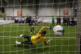 Heimstetten, Deutschland, 25.01.2020:
Fußball, INDOOR B2SOCCER München

Foto: Christian Riedel / fotografie-riedel.net