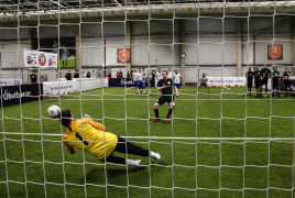 Heimstetten, Deutschland, 25.01.2020:
Fußball, INDOOR B2SOCCER München

Foto: Christian Riedel / fotografie-riedel.net