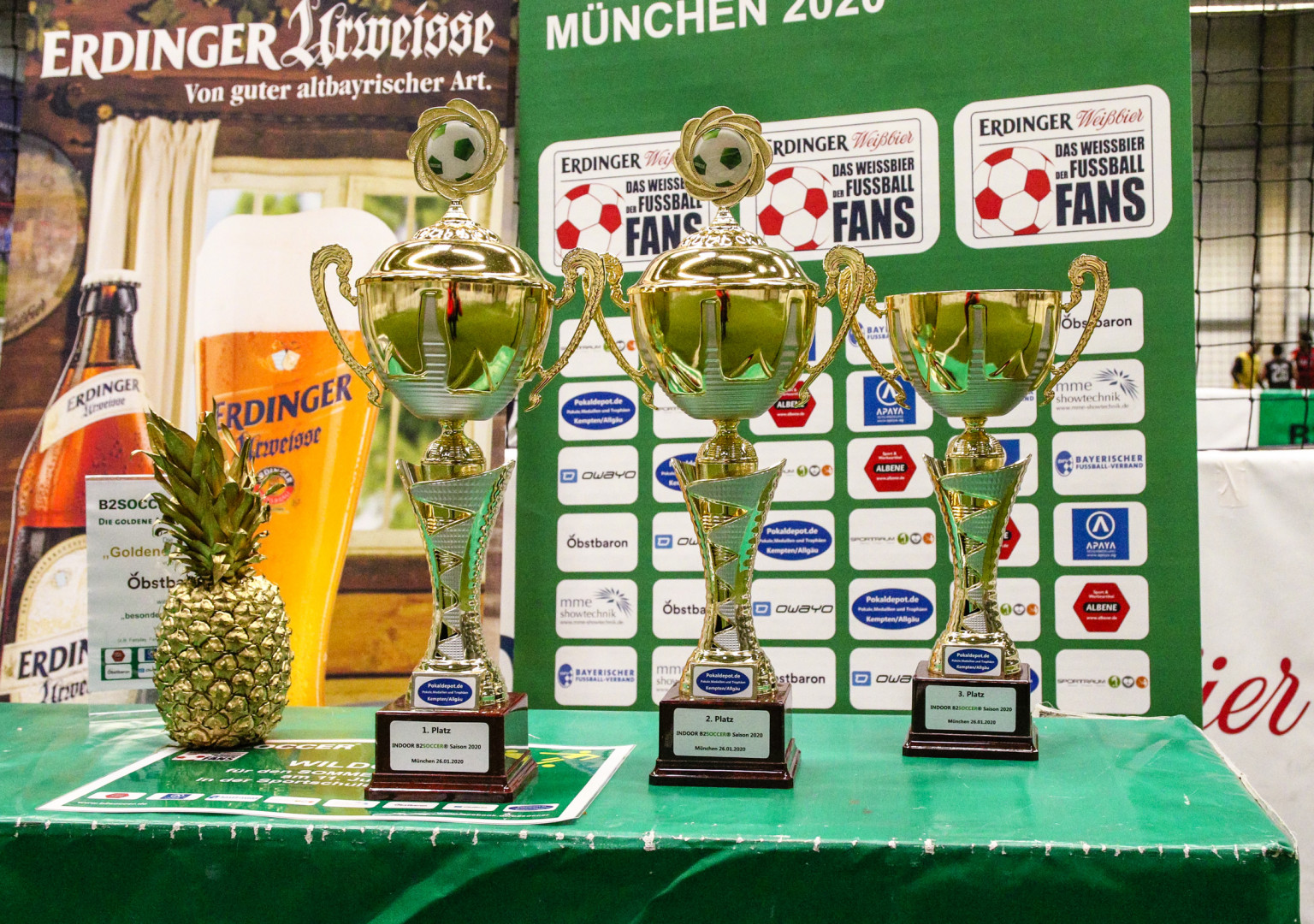 Heimstetten, Deutschland, 26.01.2020:Fußball, INDOOR B2SOCCER MünchenFoto: Christian Riedel / fotografie-riedel.net