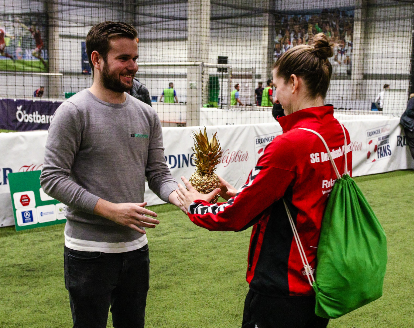 Heimstetten, Deutschland, 26.01.2020:Fußball, INDOOR B2SOCCER MünchenFoto: Christian Riedel / fotografie-riedel.net
