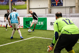 Heimstetten, Deutschland, 26.01.2020:Fußball, INDOOR B2SOCCER MünchenFoto: Christian Riedel / fotografie-riedel.net