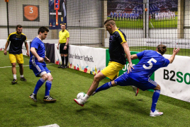 Heimstetten, Deutschland, 26.01.2020:Fußball, INDOOR B2SOCCER MünchenFoto: Christian Riedel / fotografie-riedel.net