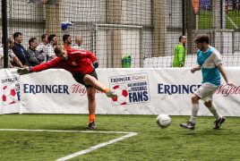 Heimstetten, Deutschland, 26.01.2020:Fußball, INDOOR B2SOCCER MünchenFoto: Christian Riedel / fotografie-riedel.net