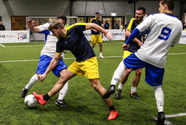 Heimstetten, Deutschland, 26.01.2020:Fußball, INDOOR B2SOCCER MünchenFoto: Christian Riedel / fotografie-riedel.net