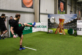 Heimstetten, Deutschland, 26.01.2020:Fußball, INDOOR B2SOCCER MünchenFoto: Christian Riedel / fotografie-riedel.net