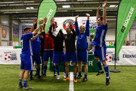 Heimstetten, Deutschland, 26.01.2020:Fußball, INDOOR B2SOCCER MünchenFoto: Christian Riedel / fotografie-riedel.net