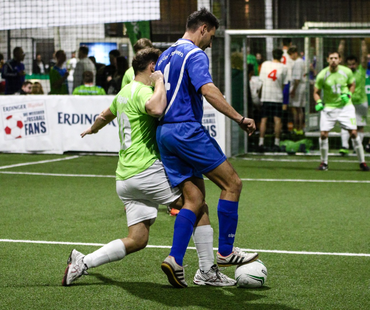 Unterföhring, Deutschland, 26.01.2019:
Fußball, INDOOR B2SOCCER München

Foto: Christian Riedel / fotografie-riedel.net