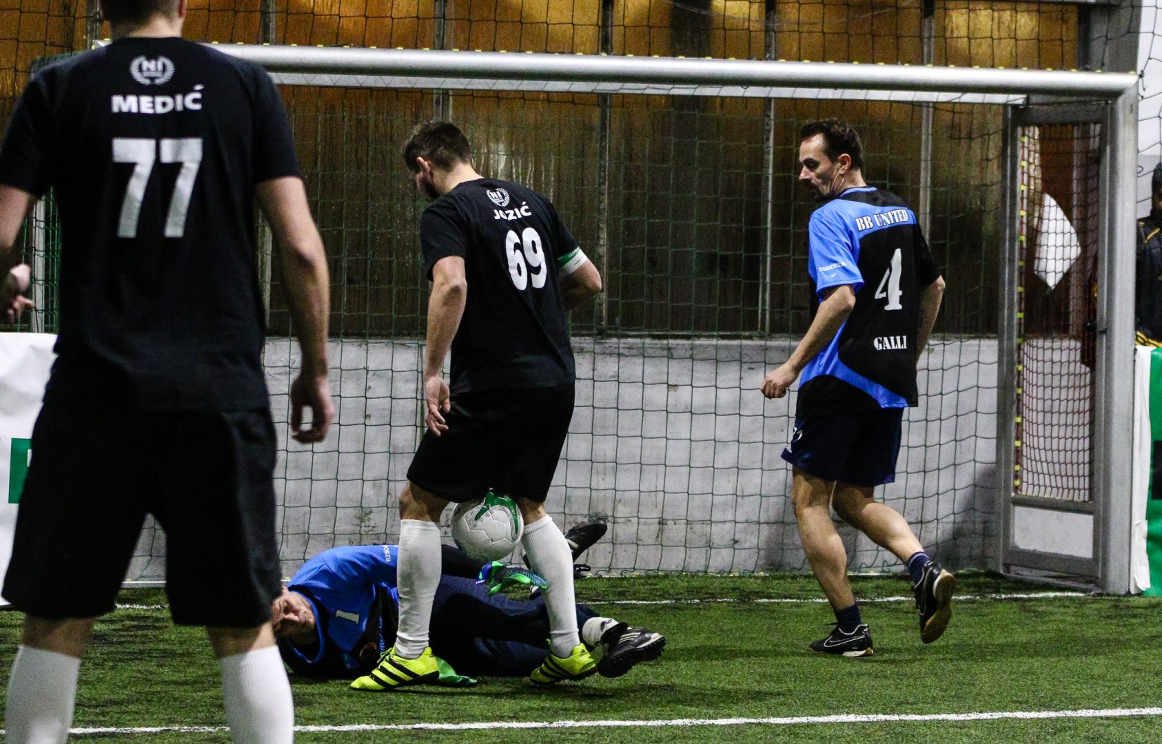 Unterföhring, Deutschland, 26.01.2019:
Fußball, INDOOR B2SOCCER München

Foto: Christian Riedel / fotografie-riedel.net