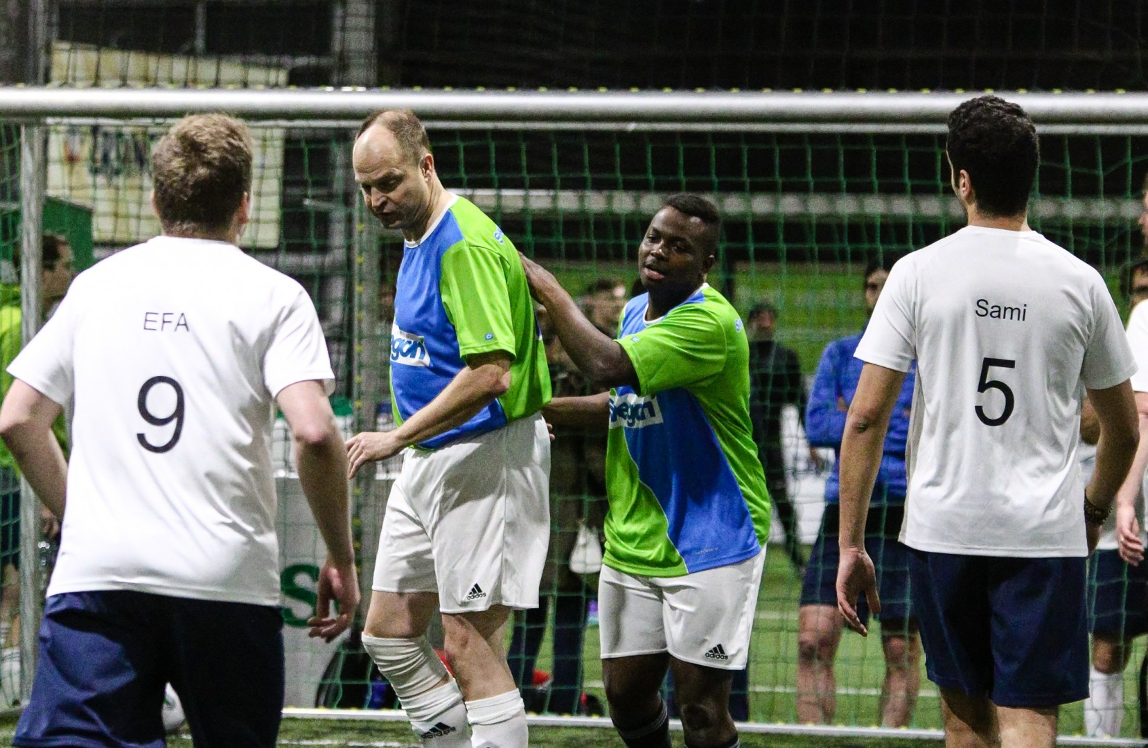 Unterföhring, Deutschland, 26.01.2019:
Fußball, INDOOR B2SOCCER München

Foto: Christian Riedel / fotografie-riedel.net