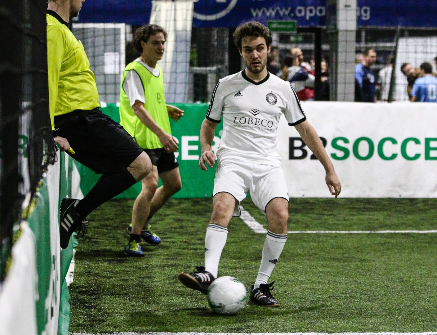Unterföhring, Deutschland, 26.01.2019:
Fußball, INDOOR B2SOCCER München

Foto: Christian Riedel / fotografie-riedel.net