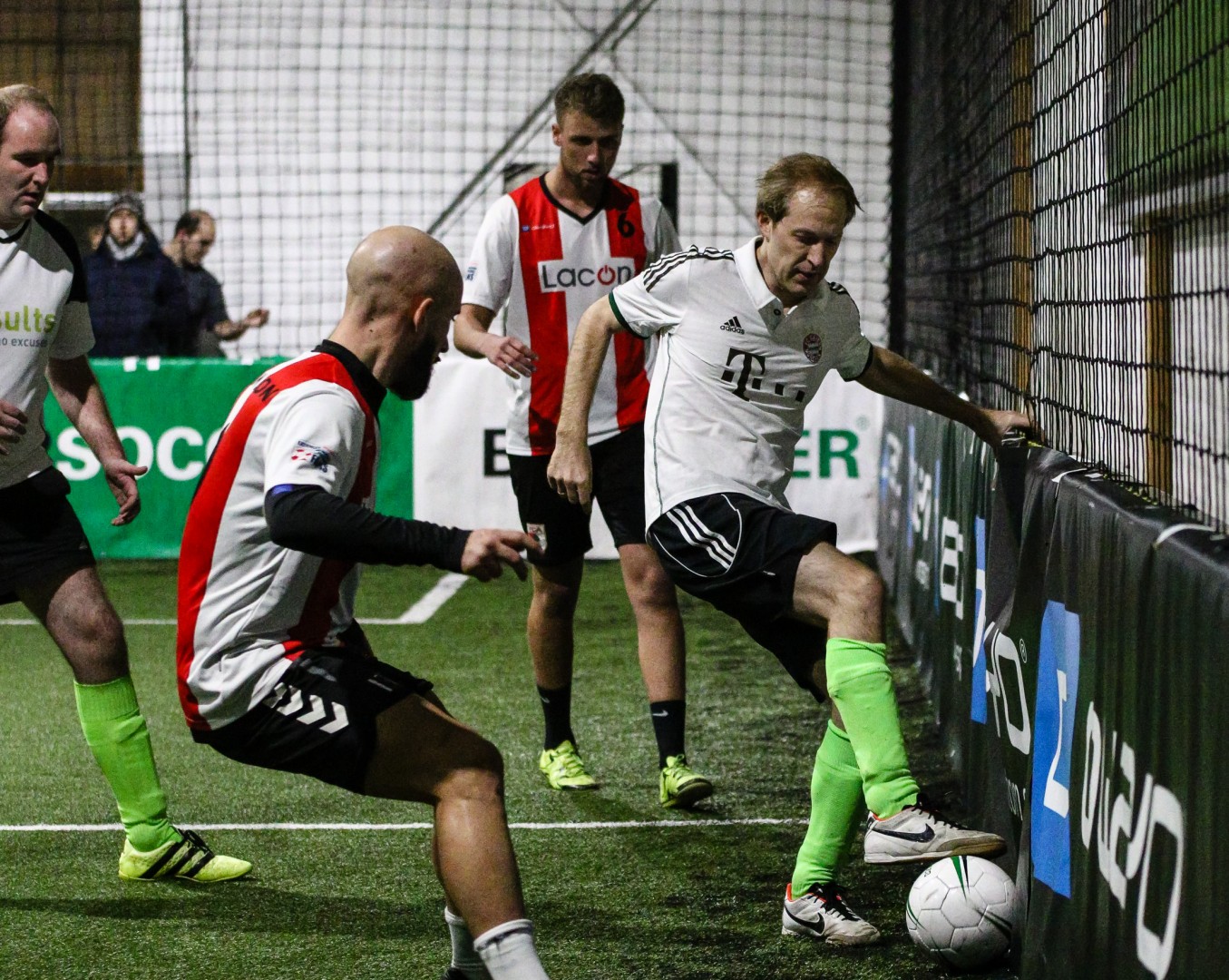 Unterföhring, Deutschland, 26.01.2019:
Fußball, INDOOR B2SOCCER München

Foto: Christian Riedel / fotografie-riedel.net