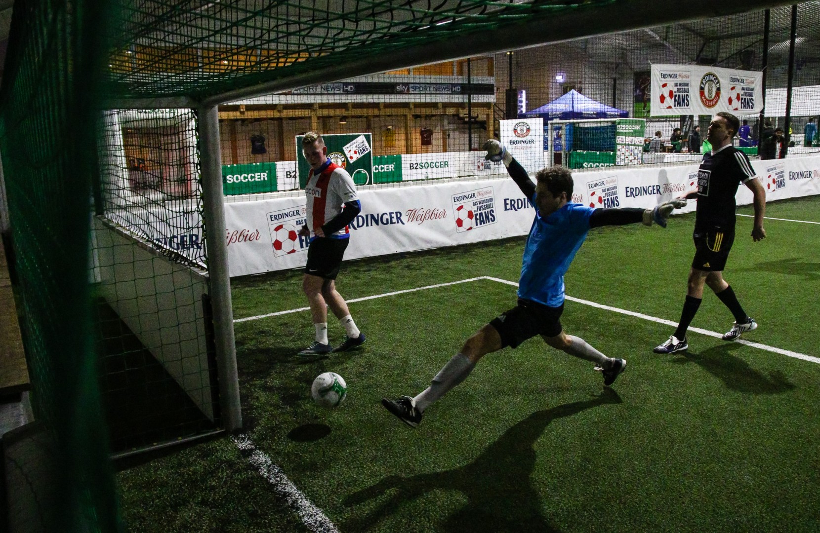 Unterföhring, Deutschland, 26.01.2019:
Fußball, INDOOR B2SOCCER München

Foto: Christian Riedel / fotografie-riedel.net