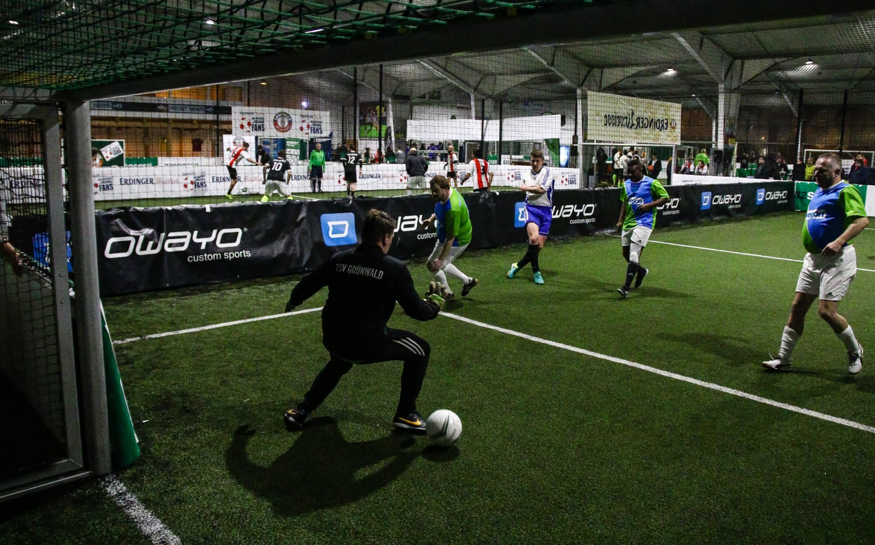 Unterföhring, Deutschland, 26.01.2019:
Fußball, INDOOR B2SOCCER München

Foto: Christian Riedel / fotografie-riedel.net