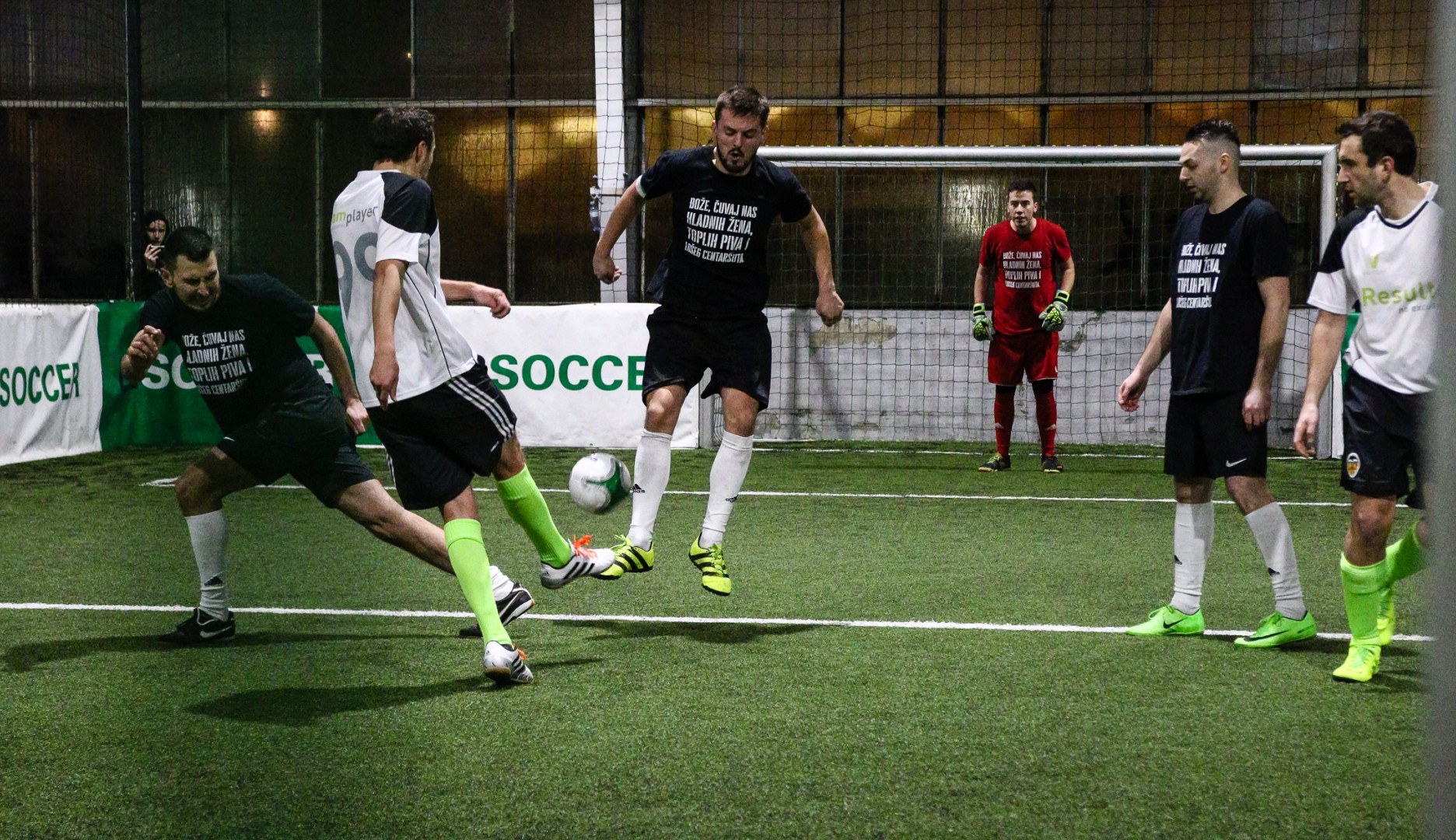 Unterföhring, Deutschland, 26.01.2019:
Fußball, INDOOR B2SOCCER München

Foto: Christian Riedel / fotografie-riedel.net