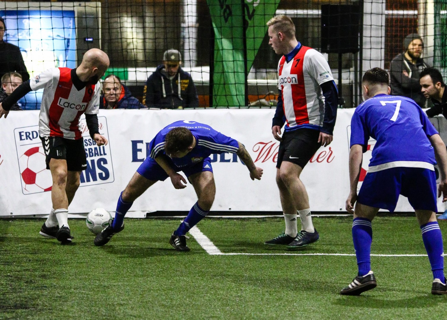 Unterföhring, Deutschland, 26.01.2019:
Fußball, INDOOR B2SOCCER München

Foto: Christian Riedel / fotografie-riedel.net